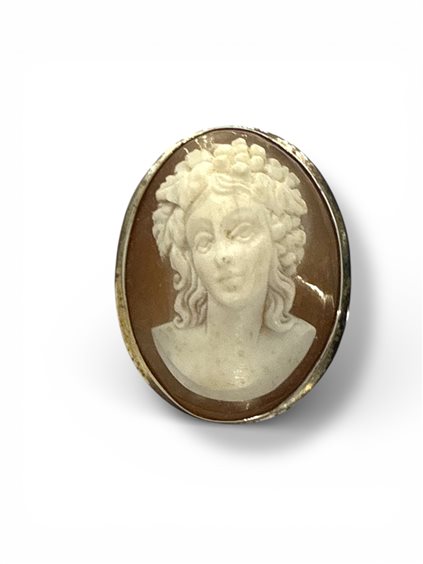 Broche Mandile 1922 Femme Cammei antichi in Argent Conchiglia 2MSPCM5 - 2MSPCM5